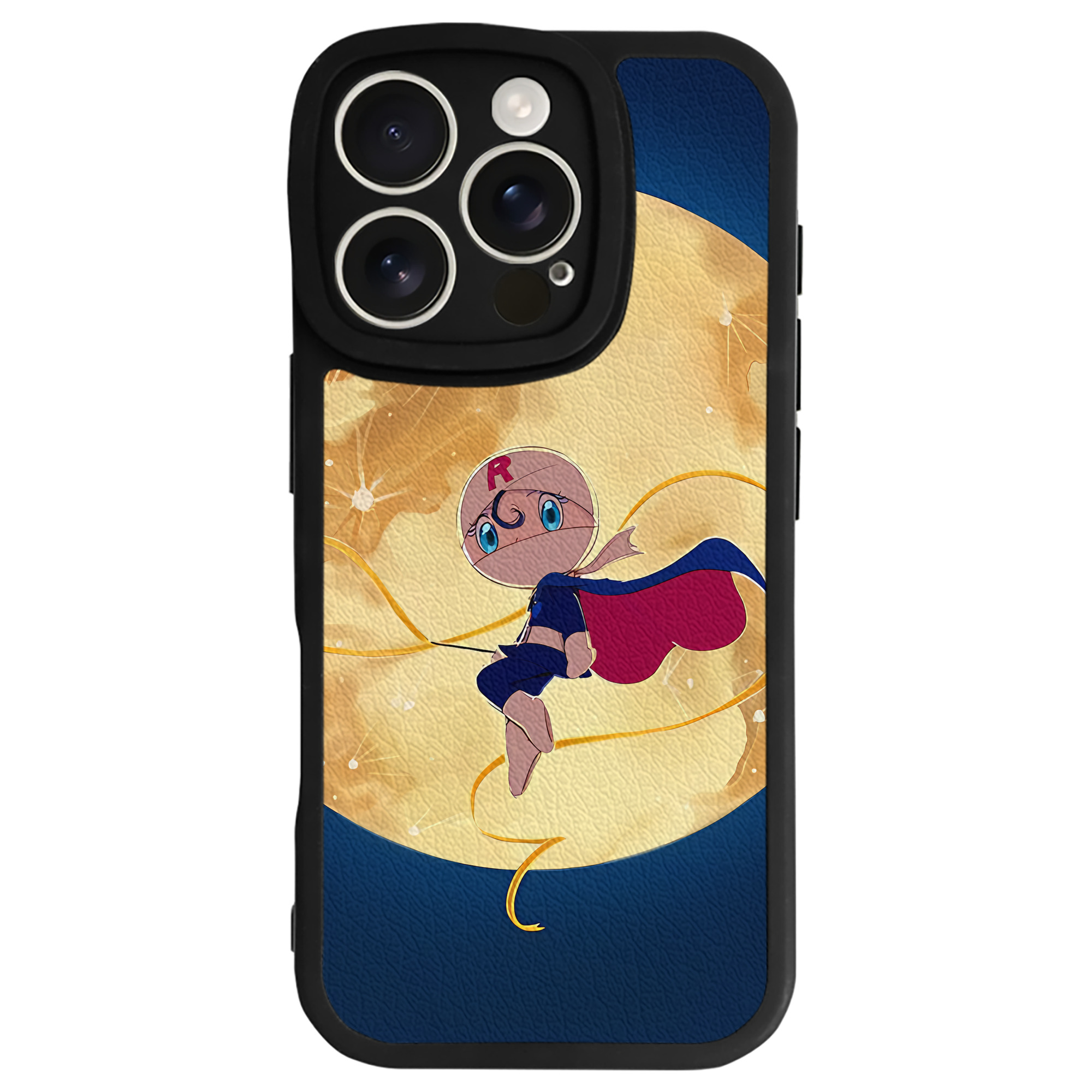 （画像用） アンパンマン Anpanman 【iPhone 16シリーズ対応】シリコンスマホケース（レザー調） 材質：シリコン